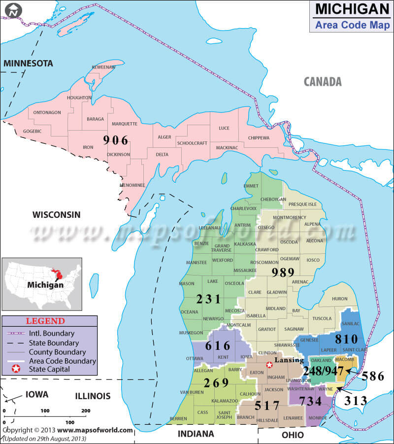 231 area code