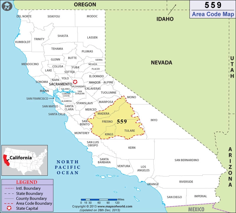 What is the 559 area code? Everything explained completely.