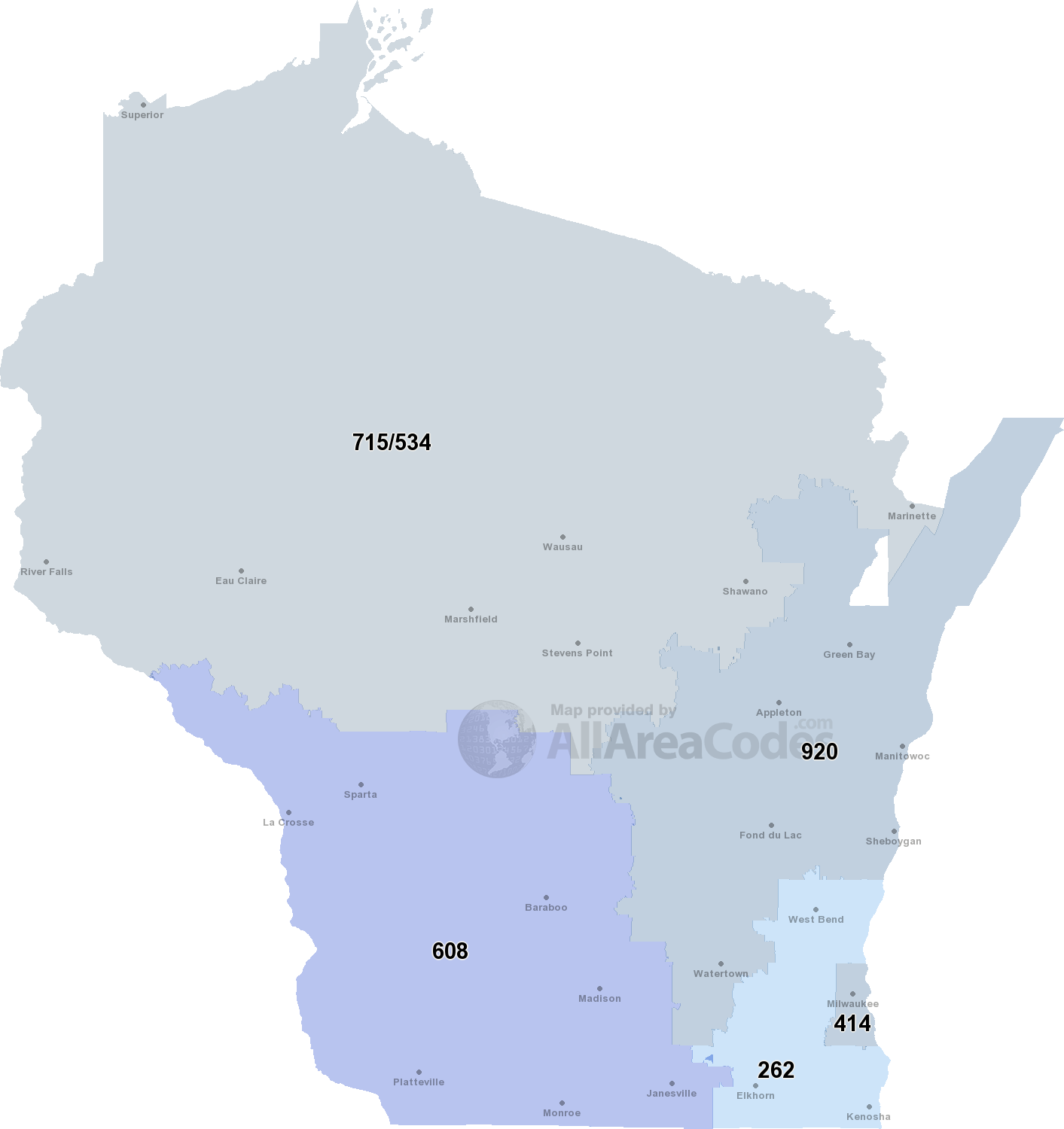 608 area code
