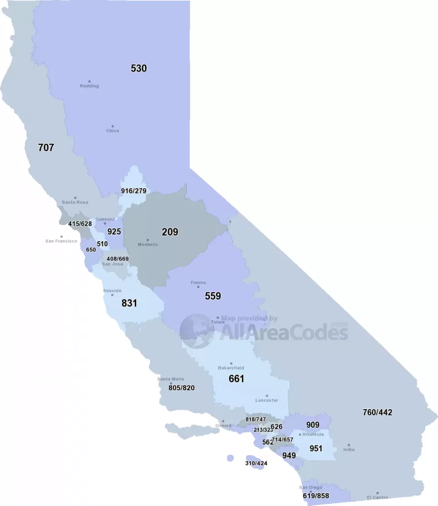 619 area code